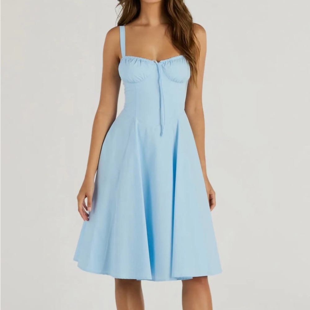 Windsor Light Blue  corset Women's Dress Size Small
